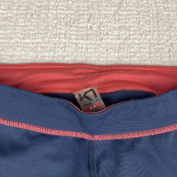 Kari Traa Louise Tights Womens Size SMALL Blue/Pink - Picture 6 of 14